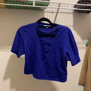 Cut out crop top